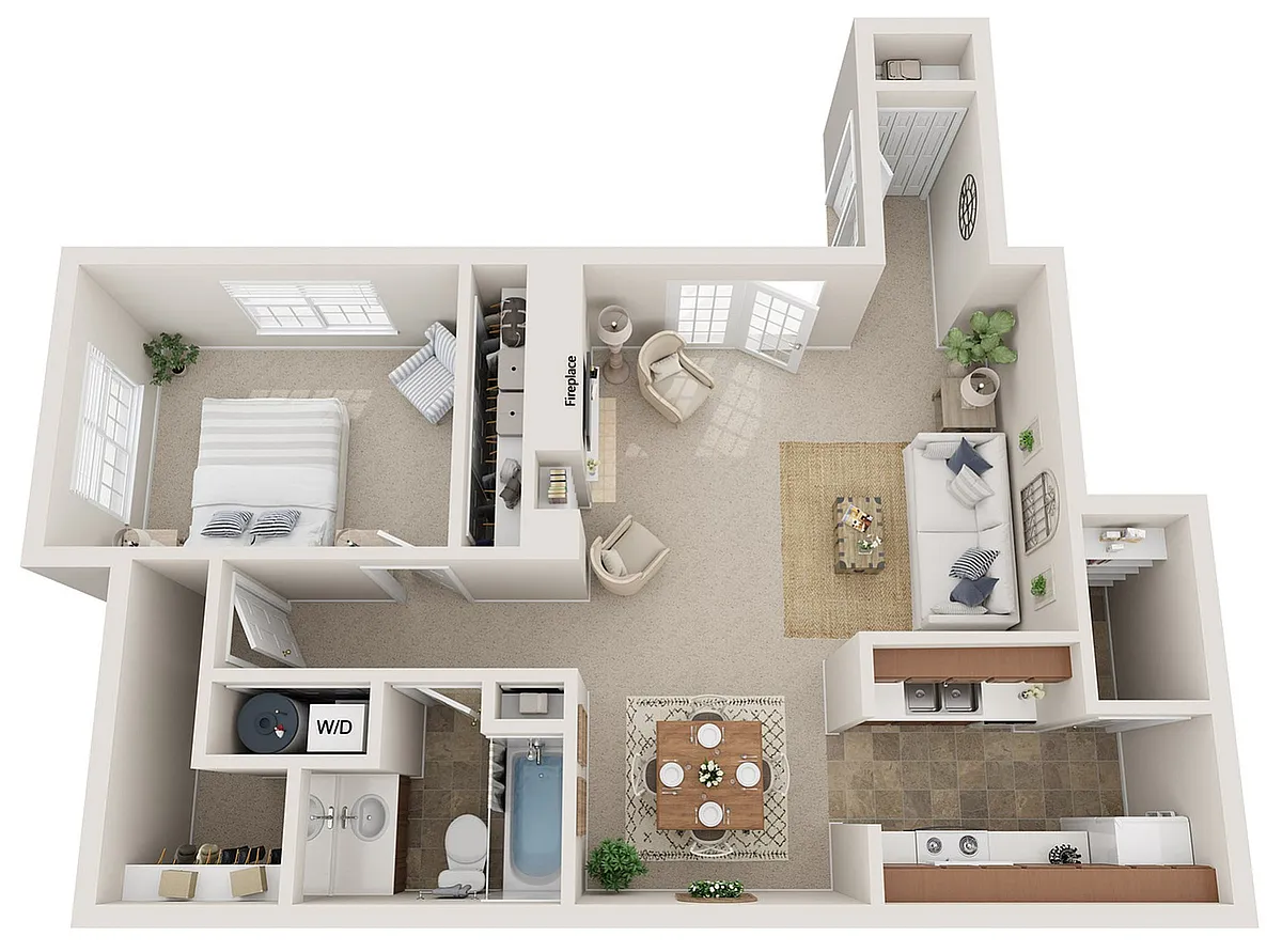 Floor plan Buckingham