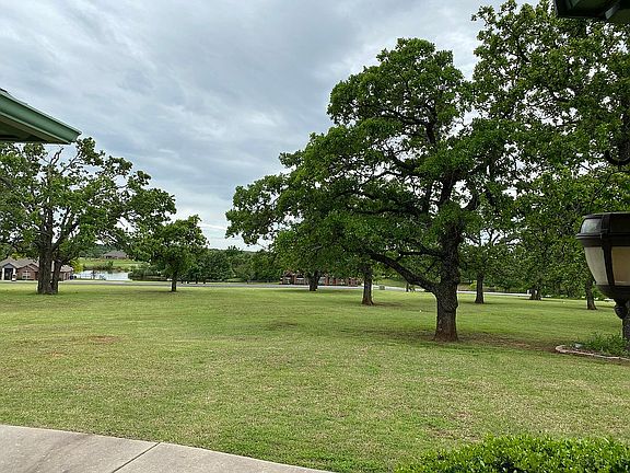 View from front porch.   