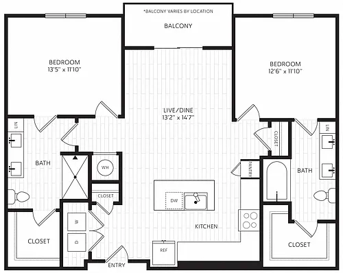 Floor plan B2