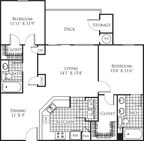 Floor plan Santa Barbara