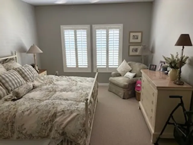 Master bedroom from entrance