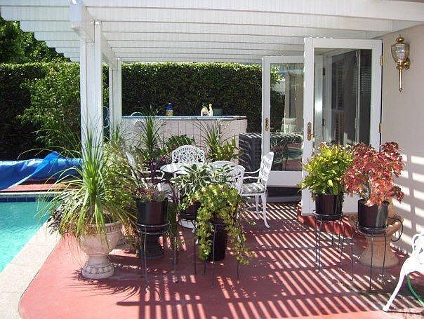 Patio off the Master bedroom