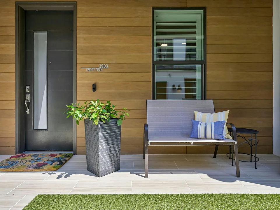 Charming porch.