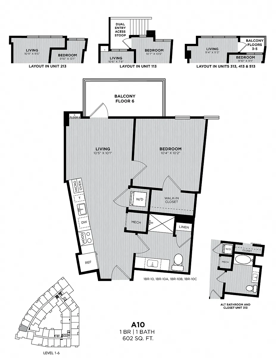 Floor plan A10