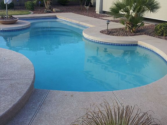 Pool covered porch