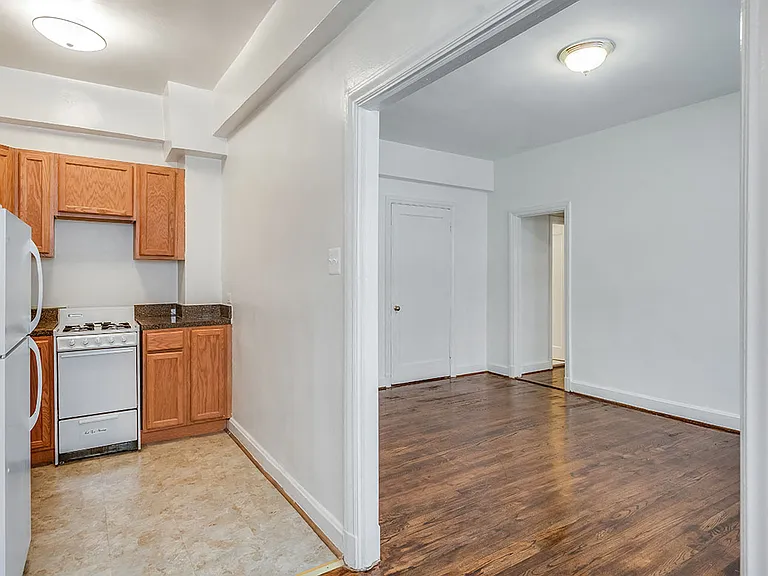 Kitchen and living area