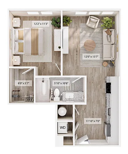 Floor plan The West