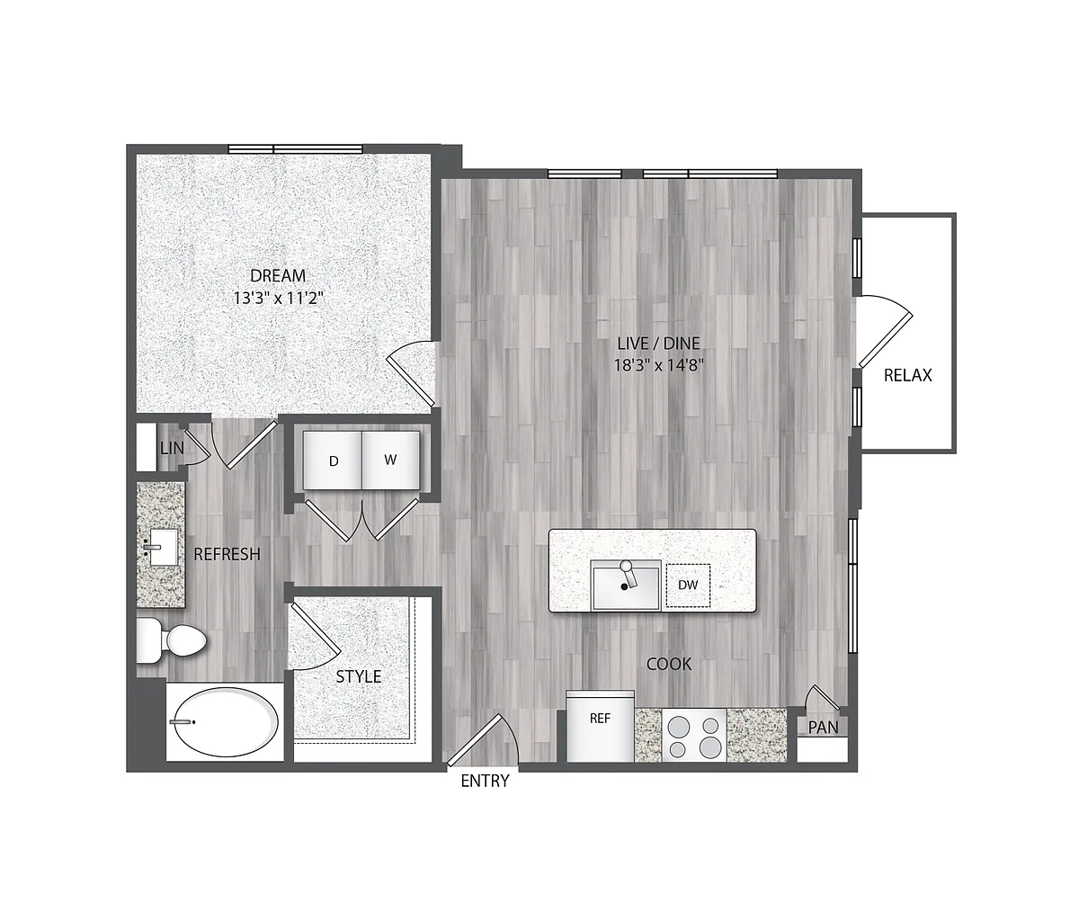 Floor plan A63
