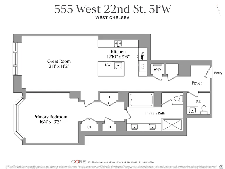555 W 22nd St #5FW — Photo 2