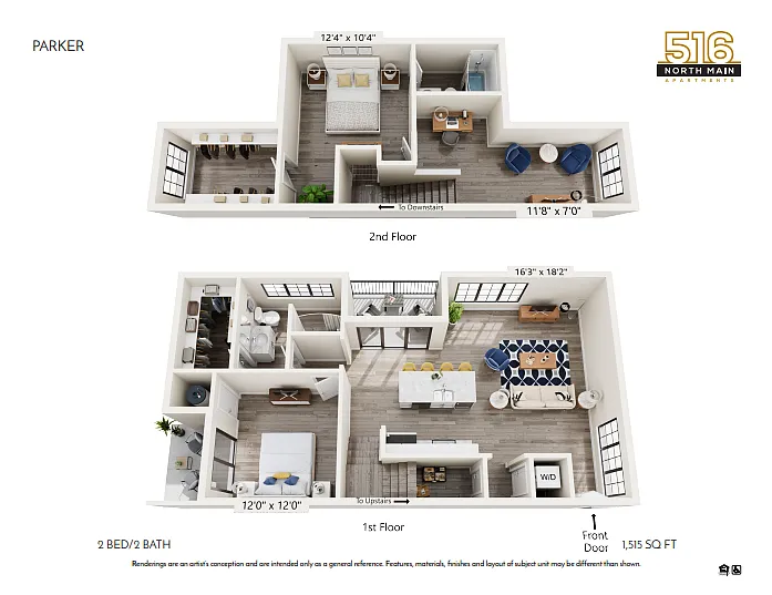 Floor plan Parker