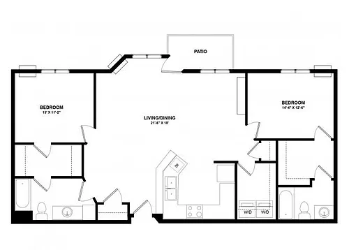 Floor plan New Yorker