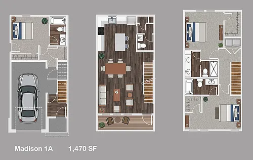 Floor plan Madison 1