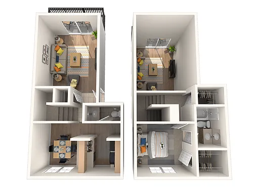 Floor plan Townhouse A