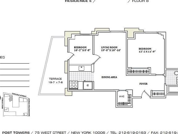 2nd image of 75 West St APT 8E