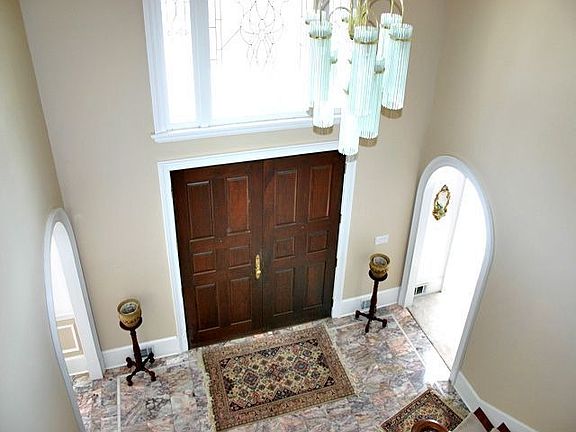 Foyer with Turkish Bordeaux Tile