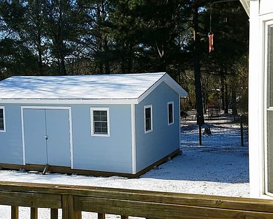 Shed in Backyard 2018