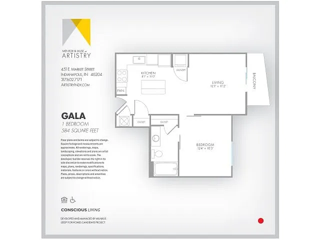 Floor plan Gala