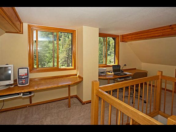 Office on 3rd level, views Red Lake Peak