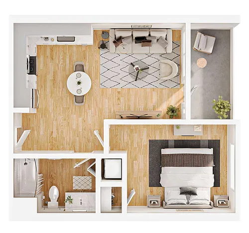 Floor plan A