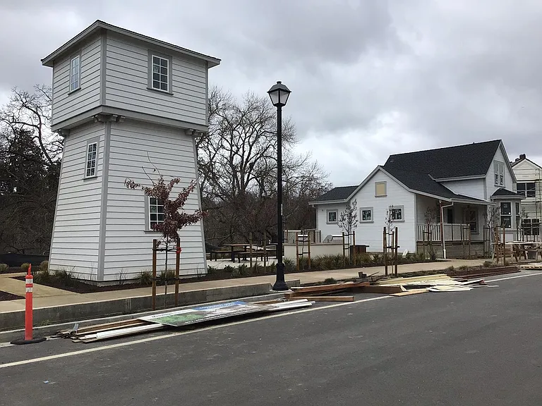 Community Room and Park area