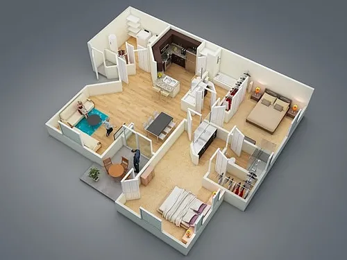 Floor plan B1