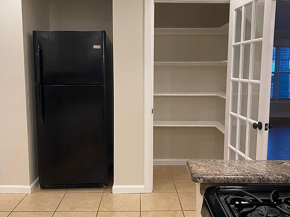 huge pantry and refrigerator