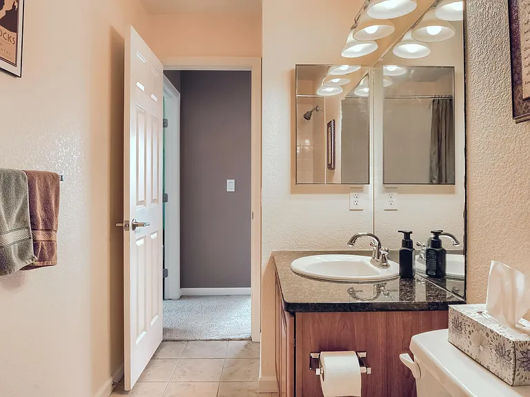 Second bathroom on upper floor