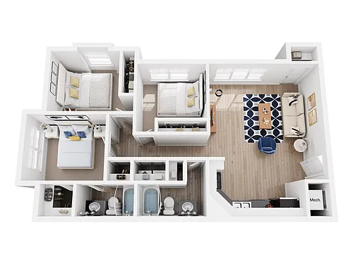 Floor plan D2