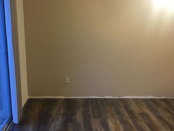 Dining room new floor and new light