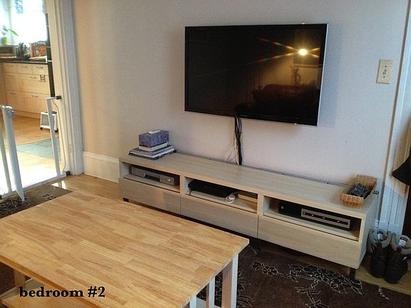 one of two bedrooms on the 2nd floor, off of the kitchen