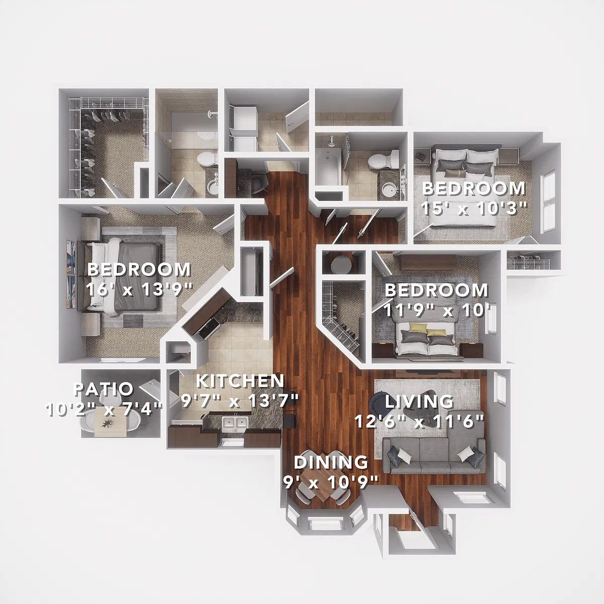 Floor plan C1