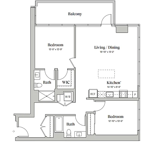 Floor plan D7