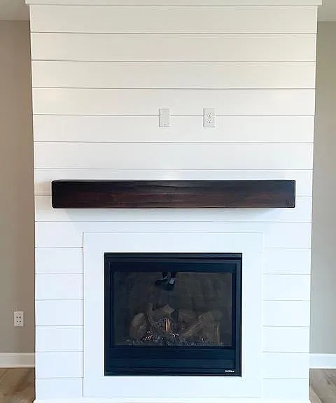 Shiplap Fireplace
