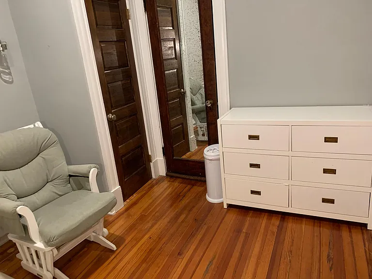 Smaller Bedroom 3, with adjoining door to full bath