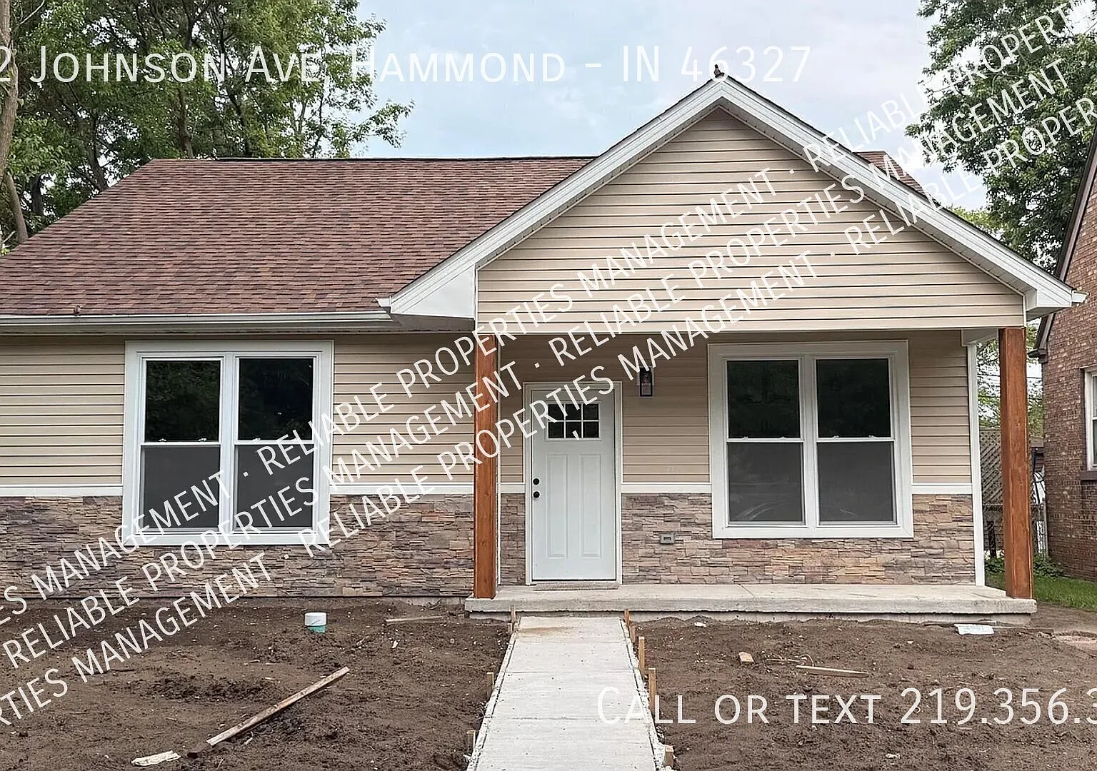 Presenting a stunning new construction ranch home - 4212 Johnson Ave, Hammond — Photo 1