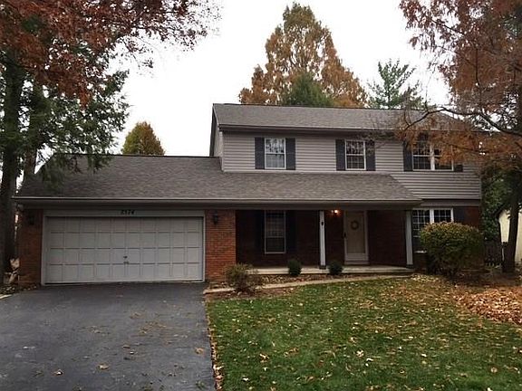 New roof on house and garage front.