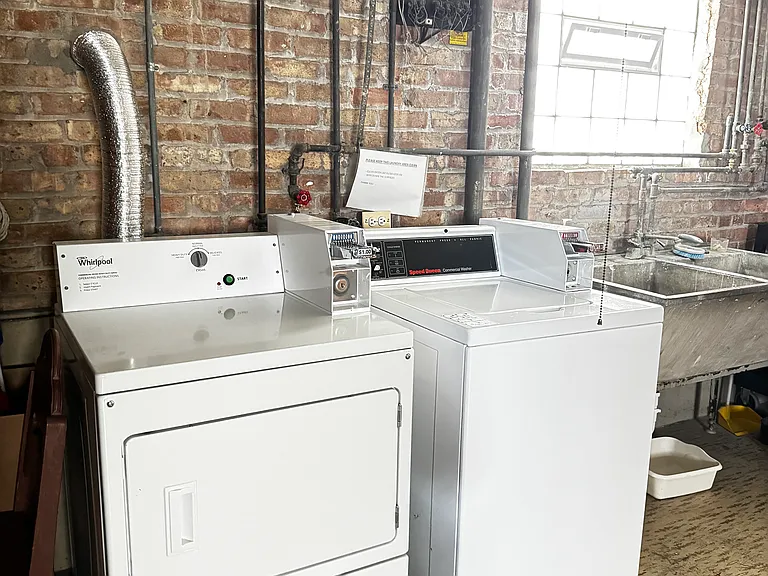 in building coin operated laundry