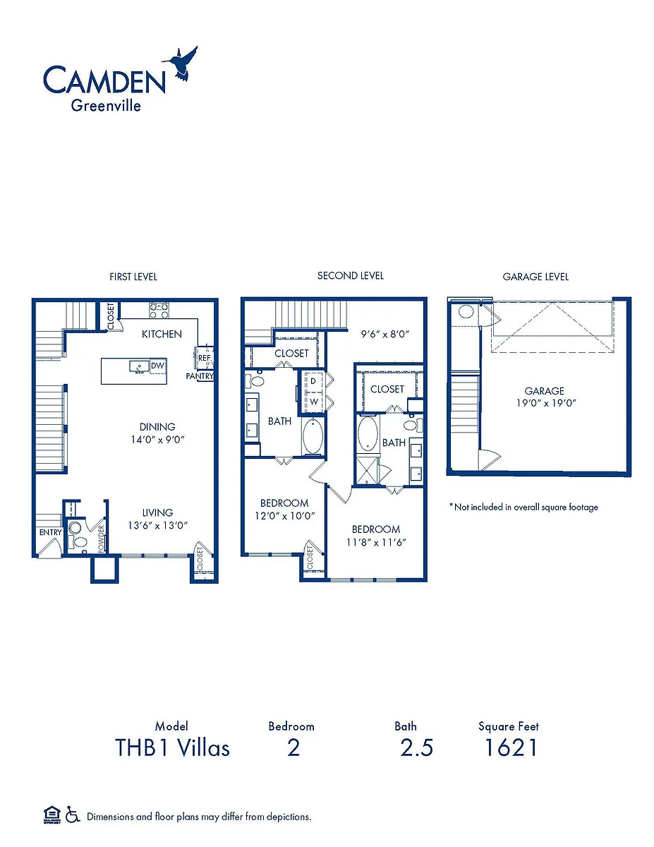Floor plan THB1 Villas