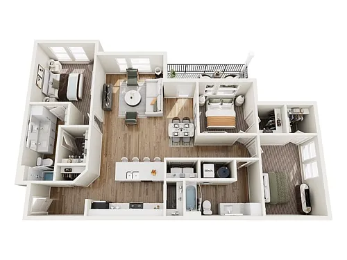 Floor plan 3A