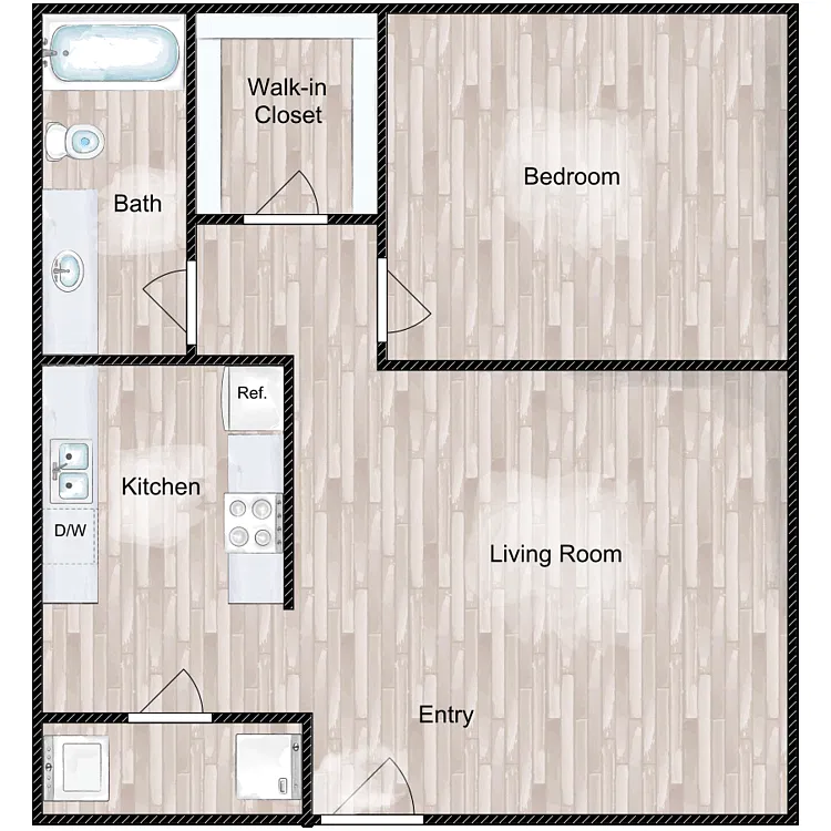 Floor plan The Teddy