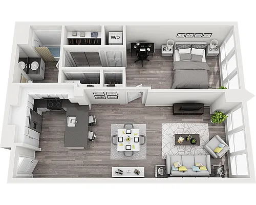 Floor plan Plan A1E