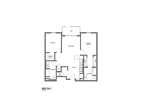 Floor plan 2A-1