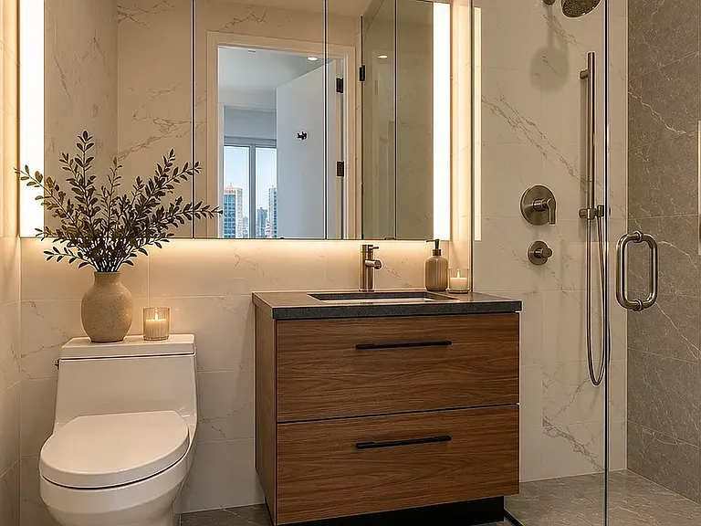 515 W 36th St #Penthouse 4B — Photo 9