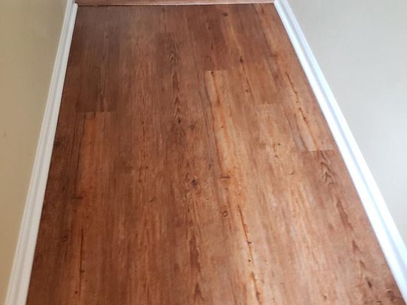 New LVP flooring in foyer