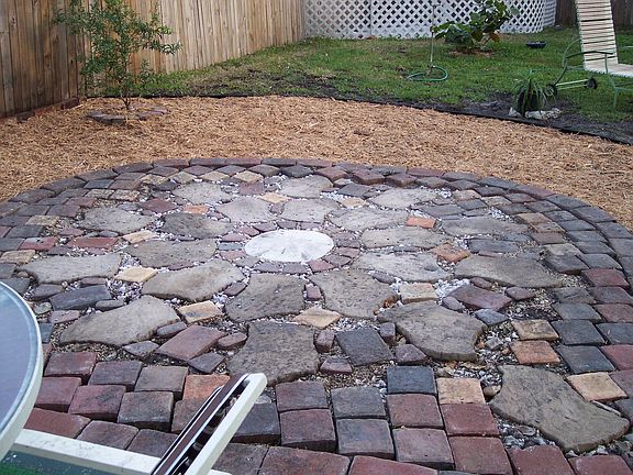 Charming Paver Patio