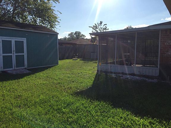 Back Yard, Shed For Storage, Sunroom/Patio
