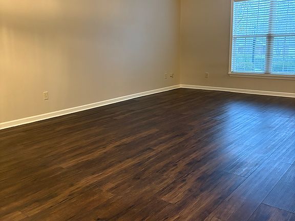 Living room with LVT flooring