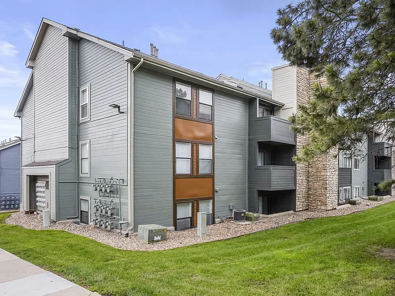 Exterior of Buildings at Hilltop View Apartments