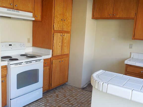 Kitchen view from dining area.
