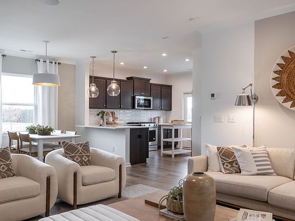 Open Great Room, Dining and Kitchen - the perfect entertainment space